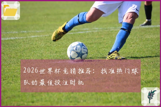 2026世界杯竞猜推荐：找准热门球队的最佳投注时机