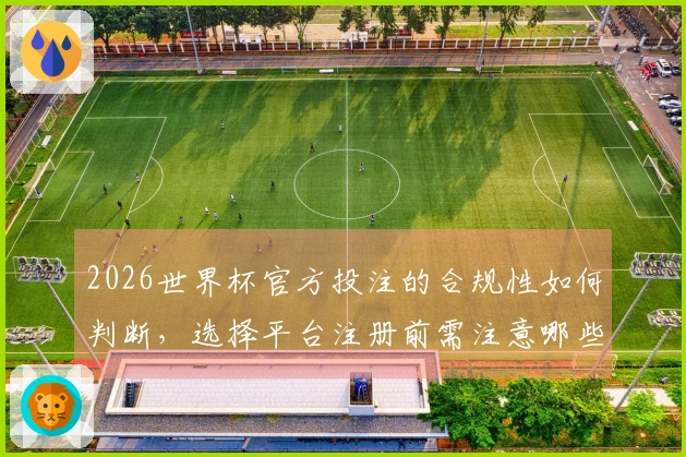 2026世界杯官方投注的合规性如何判断，选择平台注册前需注意哪些风险？