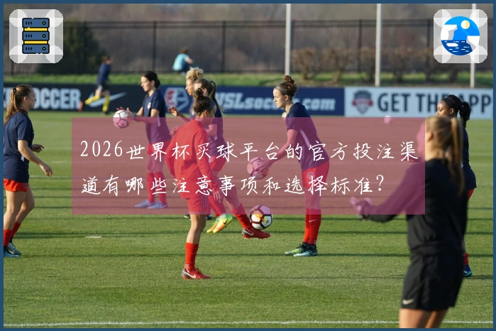 2026世界杯买球平台的官方投注渠道有哪些注意事项和选择标准？